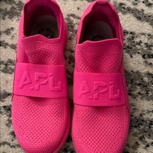APL Hot Pink Athletic Shoes-Size 8